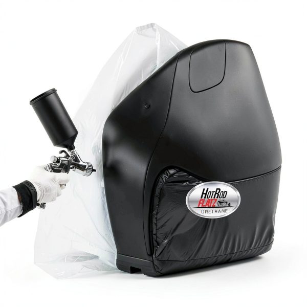 Custom Shop Hot Rod Flatz Acrylic Urethane Paint Kit, Black, 40 Fl Oz-4