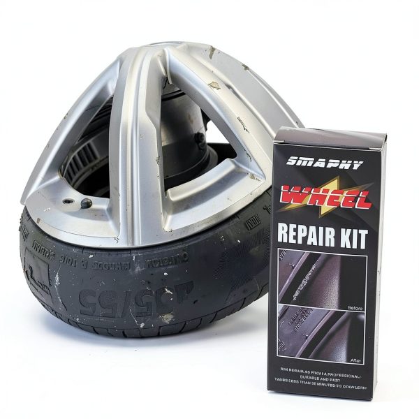 SMAPHY Upgraded Matte Black Wheel Scratch Repair Kit 0.5 Fl Oz-3