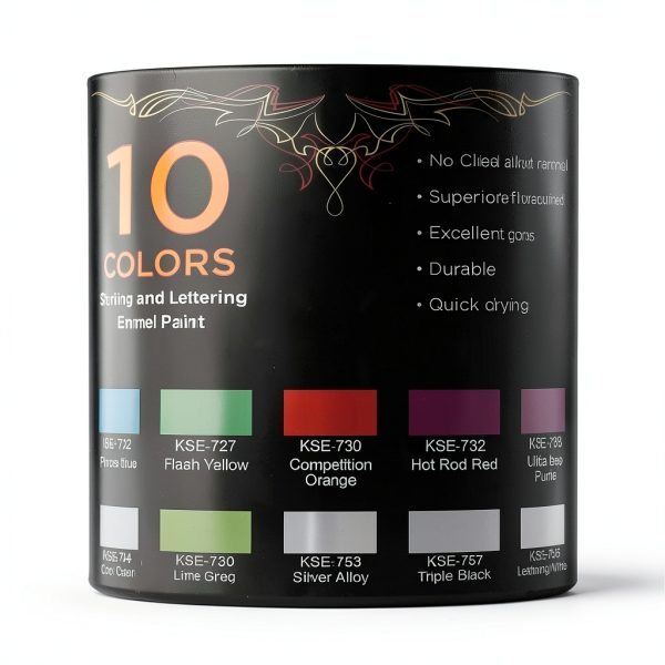 Custom Shop Silver Alloy 117-Piece Exterior Paint Kit-1