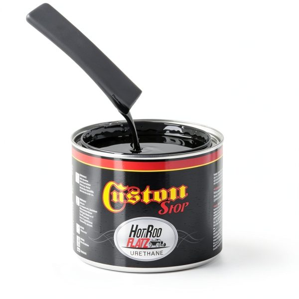 Custom Shop Hot Rod Flatz Acrylic Urethane Paint Kit, Black, 40 Fl Oz-3