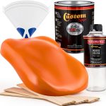 Custom Shop Hot Rod Flatz Acrylic Urethane Auto Paint Kit, Orange, 40-0