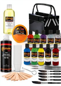 Custom Shop Silver Alloy 117-Piece Exterior Paint Kit-0
