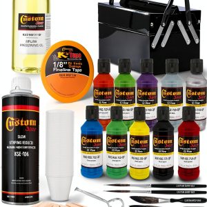 Custom Shop Silver Alloy 117-Piece Exterior Paint Kit-0