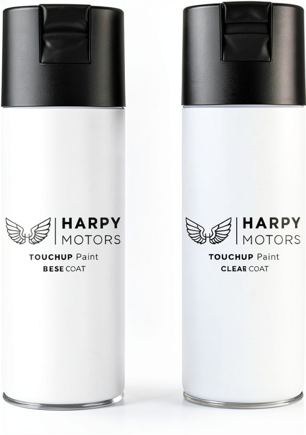 Harpy Motors White Automotive Paint Kit, 12 Fluid Ounces, Spray,-0