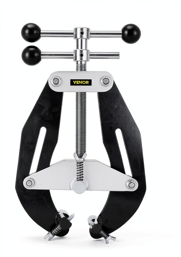 VEVOR Pipe Clamp, 2 to 6 in, High Strength Ultra Clamp with Quick Acting Screws, Steel Pipe Alignment Tool with Lightweight Design, Black-6