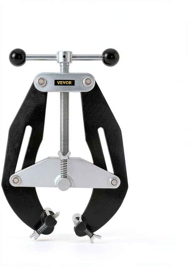 VEVOR Pipe Clamp, 2 to 6 in, High Strength Ultra Clamp with Quick Acting Screws, Steel Pipe Alignment Tool with Lightweight Design, Black-5