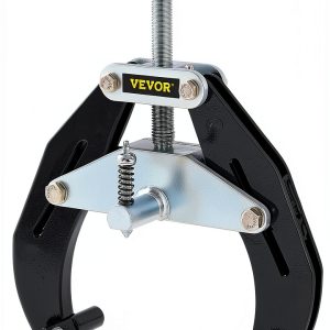 VEVOR Pipe Clamp, 2 to 6 in, High Strength Ultra Clamp with Quick Acting Screws, Steel Pipe Alignment Tool with Lightweight Design, Black-0